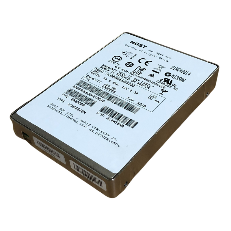 SSD HGST HITACHI 400GB 2,5 SAS 12G 0B28588 B28588