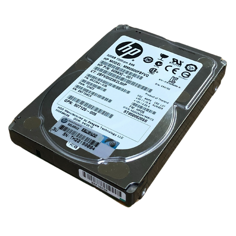 HD HP 500GB 2,5 SAS 7.2K 605832-001