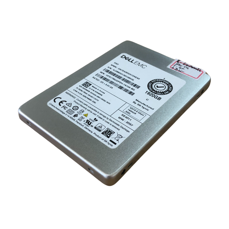SSD DELL 1.92 TB SATA 6G 2.5'' 00xmv9 0xmv9