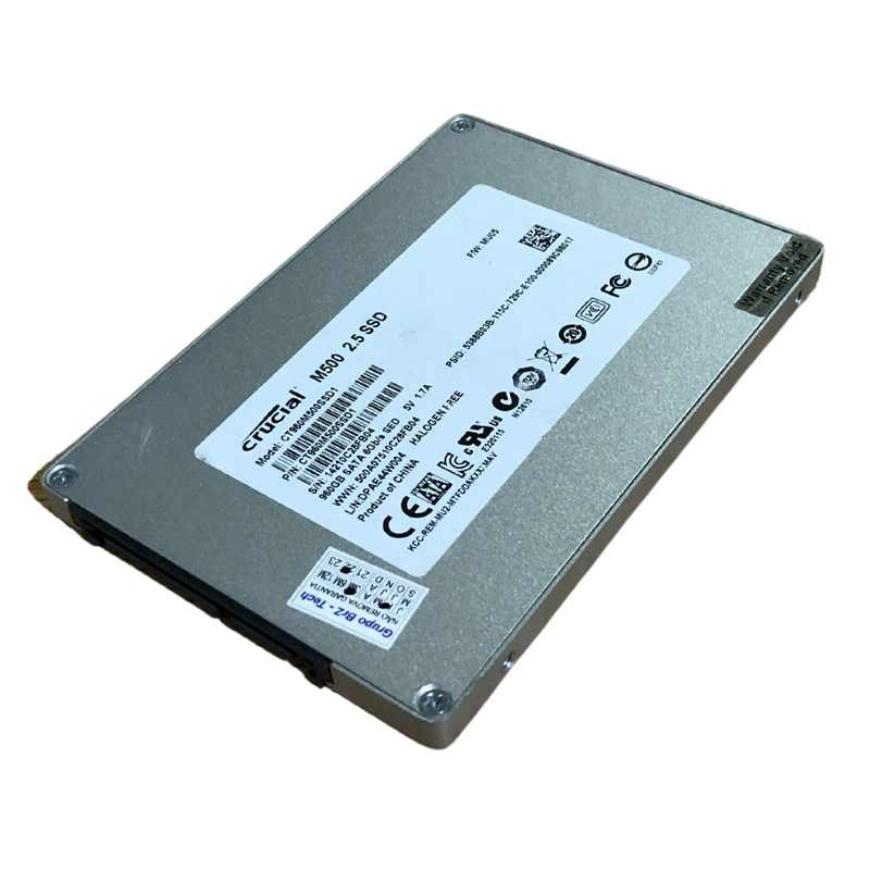 SSD CRUCIAL 900GB 2,5 SATA 6G CT960M500SSD1